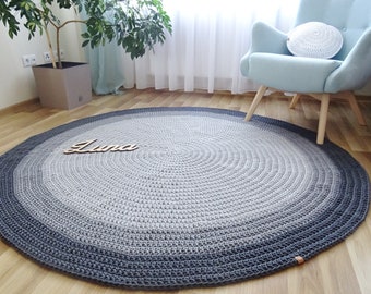 36.2 Inch Round Area Rugs Ultra Soft Super Water Absorption Comfortable Indoor Entrance Mats for Living Room Bedroom Kid's Room Nursery Kitchen Pink Tulips 