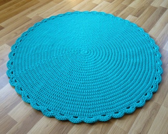 Round nursery rug, small round rug, lunarug, kids room rug, circle rug, handmade rug, round rug, boho rug, todder room decor girl, mat,