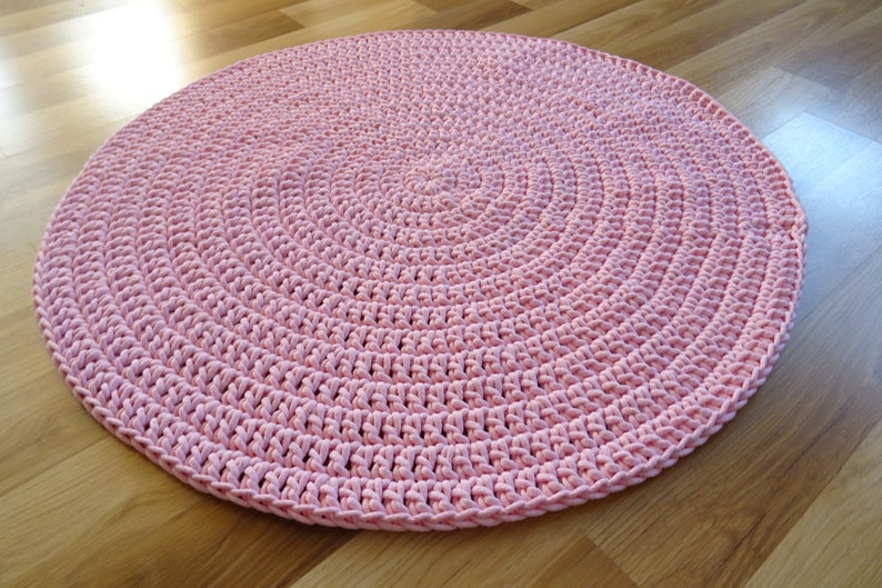 pink rug for baby girl room