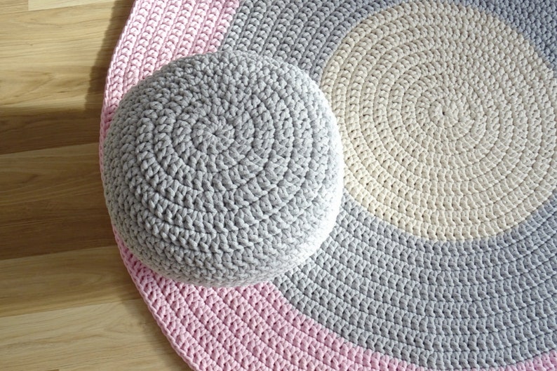 Pouf ottoman, floor pouf, poof ottoman, zdjęcie 8