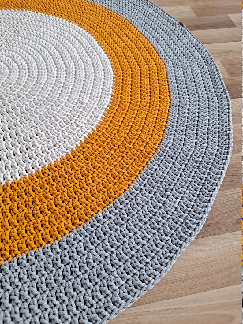 Large Round Living Room Rug Round Rug Under Round Table Etsy