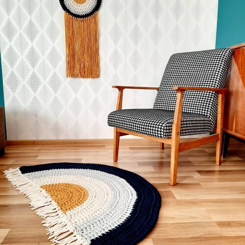 Rainbow Area Rug Nursery Room Rug Boho Rainbow Area Rug Etsy