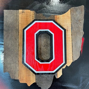 Ohio State Block O Sign - Etsy