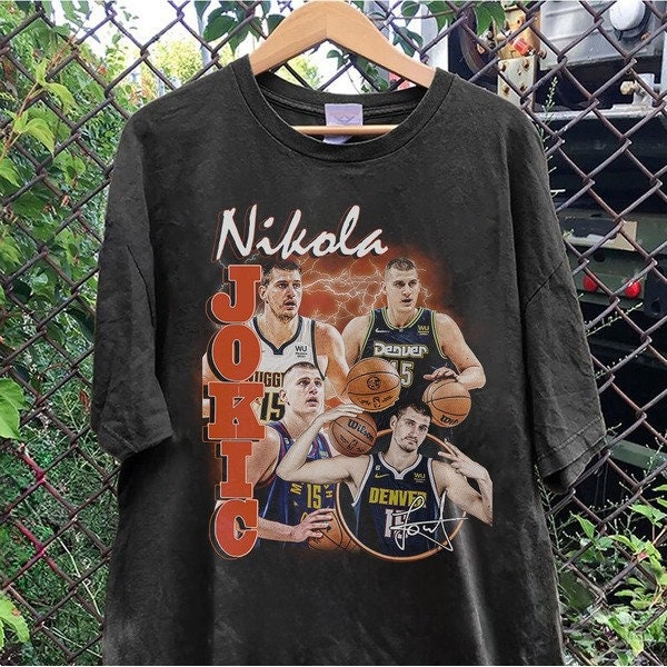 Vintage 90s Graphic Style Nikola Jokic T-Shirt, Nikola Jokic Shirt, Denver basketball Shirt, Vintage Oversized Sport Shirt