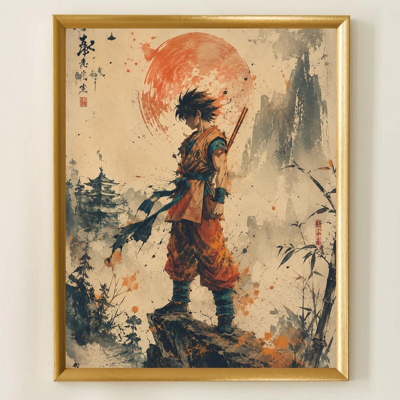 Dragon Ball Z Fan Art - Etsy