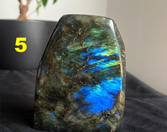 Natural Polished  Labradorite Freeform Upright Stone , High Flash Free Standing Display Specimens, Gemstone