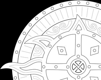 Elder Scrolls Skyrim Dawnguard Shield