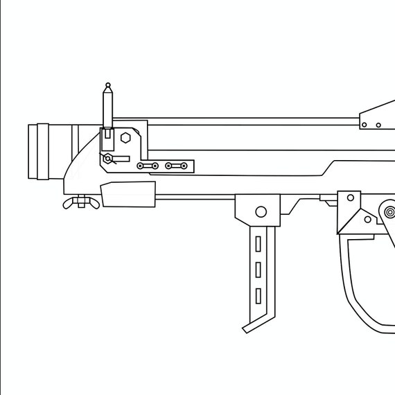 Fallout 4 Missile Launcher Blueprint Etsy