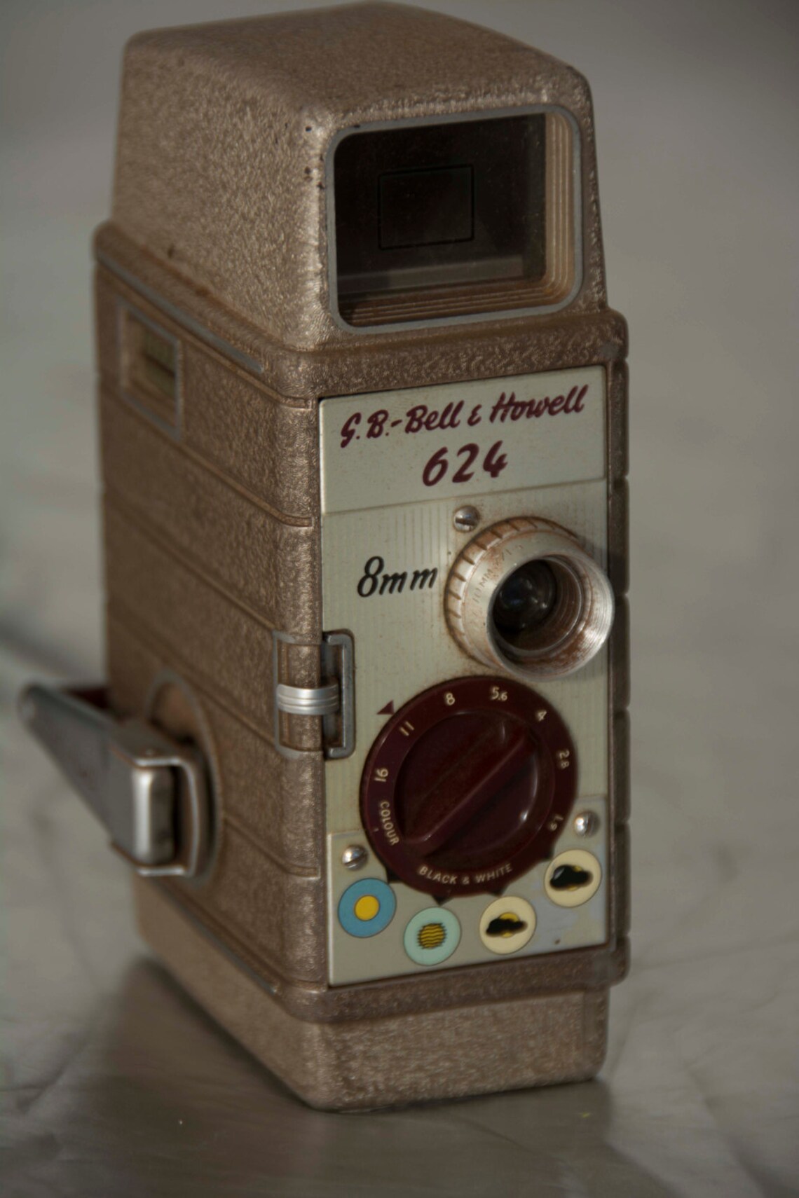 G.B. Bell & Howell 624 8mm Cine Camera Etsy