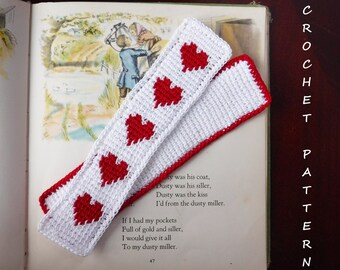 Beautiful Bookmarks! - Simple Tunisian Crochet PATTERN Bookmarks - Two Complete Patterns!