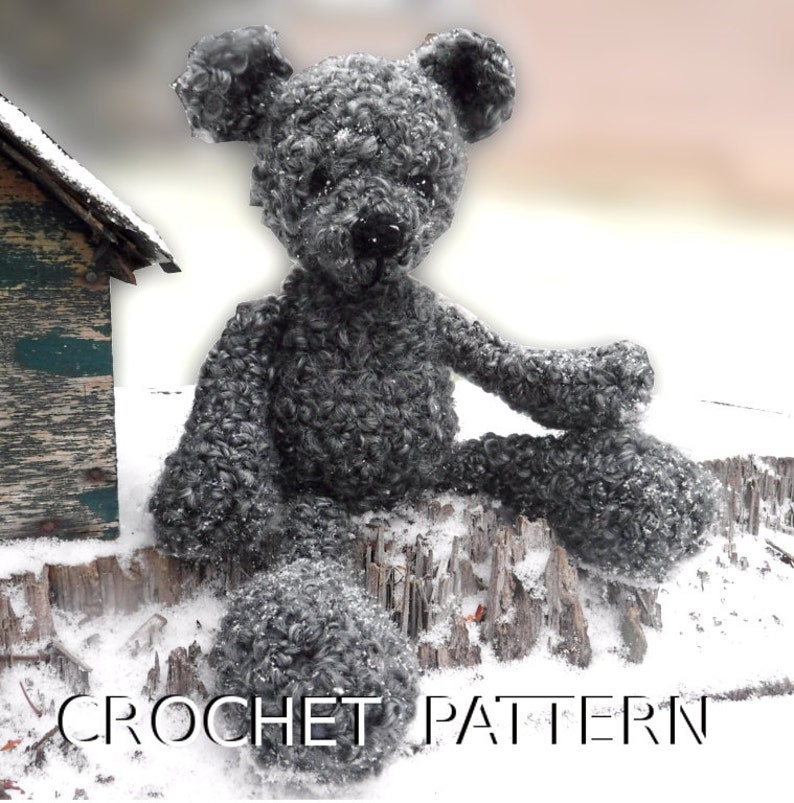 Sweet Teddy Bear Amigurumi Crochet Pattern that is a Perfect Toy for Little Ones Sweet and Cuddly Bear Pattern Digital PDF image 4
