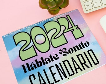 Háblate Bonito Calendario | Spanish Wall Calendar (2024)