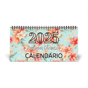 Pequeños Encantos 2025 flip-bureaubladkalender (raster 2025)