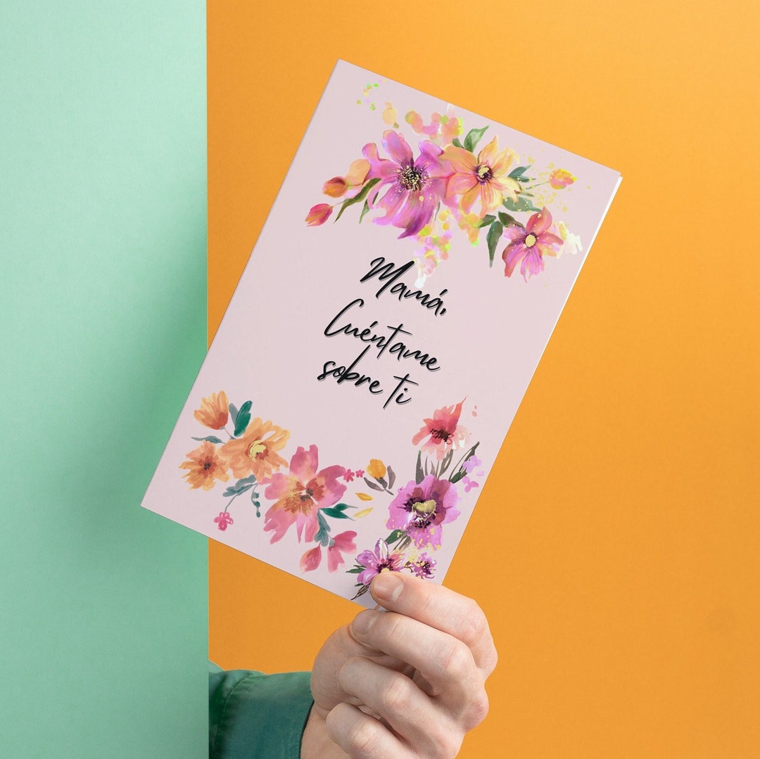 Mom's Story Journal, Floral Keepsake Book, Mother's Day Gift - Etsy