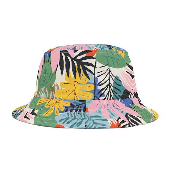 Vida Bucket Hat Vida Tropical Bucket Hat (all Over Print) Summer Beach  main image 4