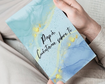 Father's Day 'Tell Me About You' Keepsake Book