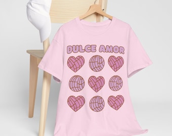Dulce Amor Valentine's Tee | Mexican Pan Dulce Shirt