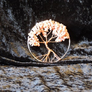 Tree of Life Wire & Bead Gemstone Suncatcher - Handmade NEW Various Colors