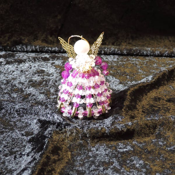 Small Angel Bead Kit 2.5 inches tall Ornament Bead Kit NEW -  Various Colors Available Custom Kit