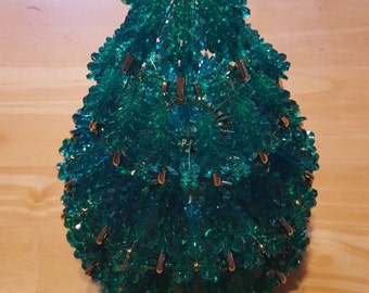 Green Beaded Christmas Tree Kit NEW - Custom Design