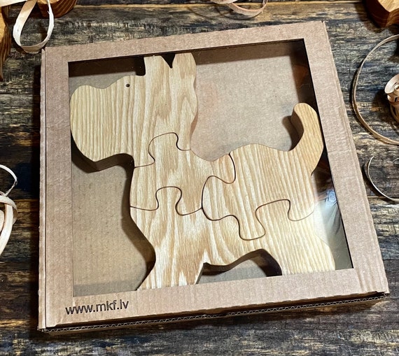 Wooden Puzzle for Adults, German Shepherd Dog Puzzle with Unique Animal  Shapes, Wooden Jigsaw Puzzle with Wood Puzzle Box, Birthday Gift for Adults