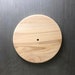 Unfinished Wooden Wall Clock, DIY Round Wood Clock, Blank Wood Clock ...