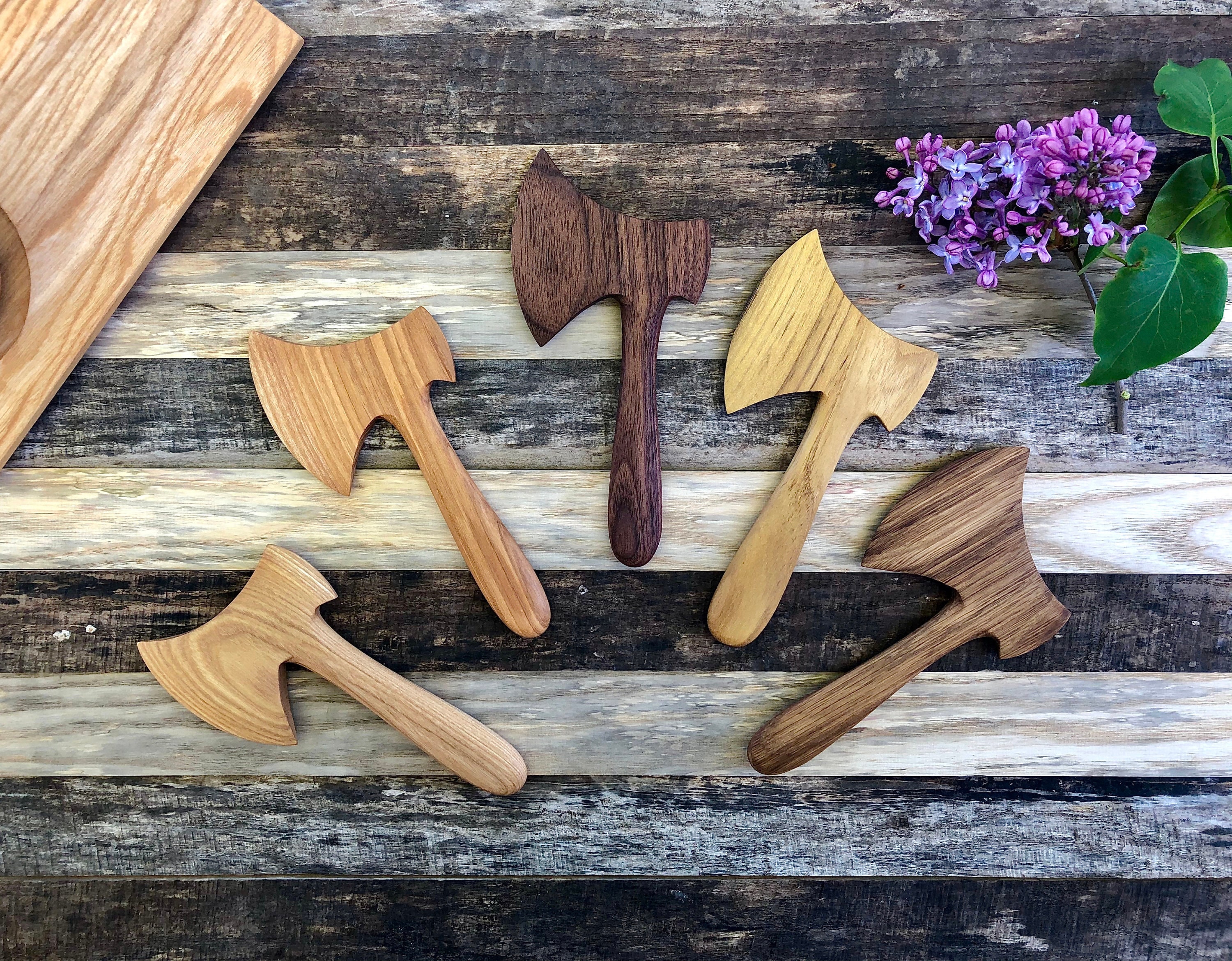 Japanese Traditional Hatchet for Pruning With Wood Handle, Japanese  Lumberjack Tool for Decision Trees, With a Brand 16.1in Length 