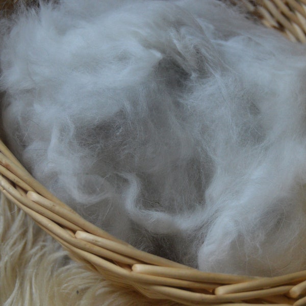 Raw Angora Rabbit Wool