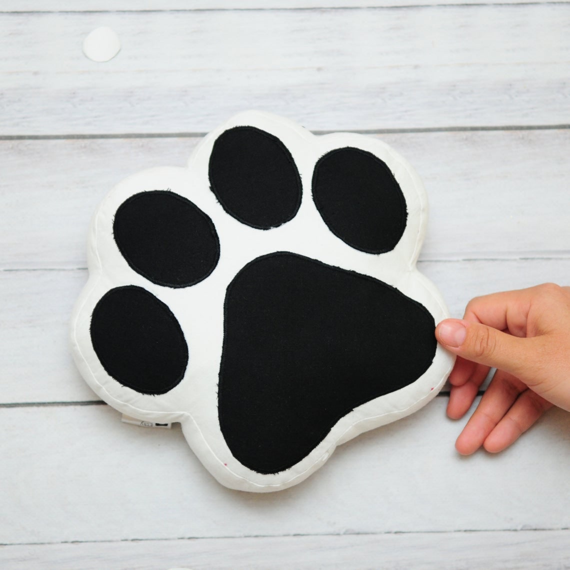 Cat paw pillow Dog paw print cushion Pet mom lovers gift Etsy