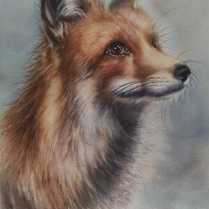 RITTRATTO ANIMALE - pittura ad acquerello