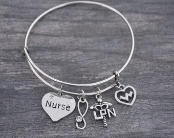 Nurse Gift -Nurse Bracelet –Nurse Gift - Nursing - Perfect for Nurses and Nurse Gifts