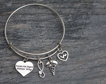 Nurse Gift -Nurse Bracelet –Nurse Gift - Nursing - Perfect for Nurses and Nurse Gifts