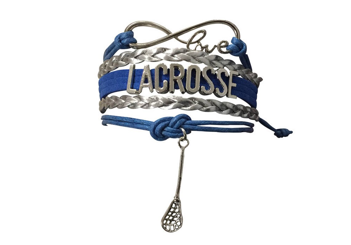 Lacrosse Gift Lacrosse Bracelet Lacrosse Jewelry Girls Etsy