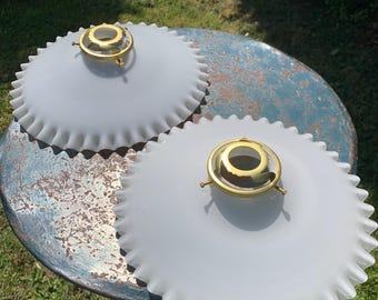 Gafas de sol francesas vintage de ópalo. Se venden por pares.