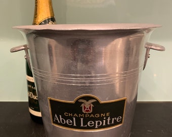 Secchiello per il ghiaccio con champagne Abel Lepitre Seau a Champagne Pranzo francese, Cucina, Intrattenimento, Bevande, Feste