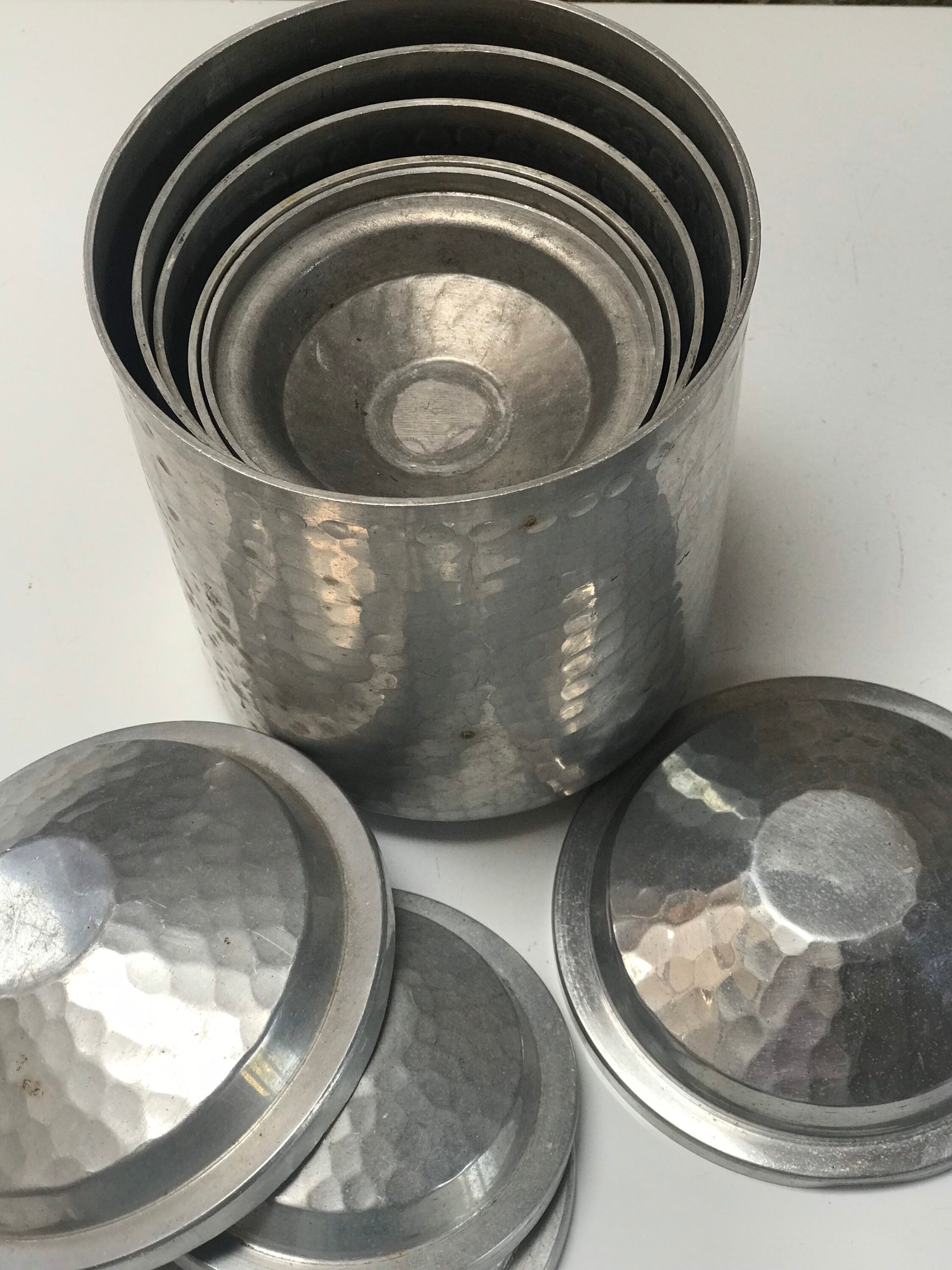 Silber Metall FranzösischEr Küchenkanister Set französische | Etsy
