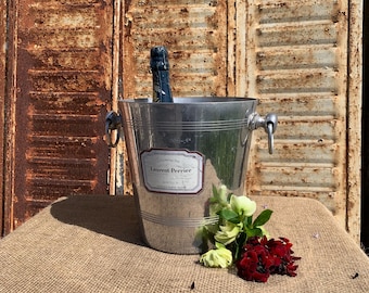 Franse champagne Laurent Perrier ijsemmer, Seau a Champagne Frans dineren, keuken, onderhoudend, borrel, feest