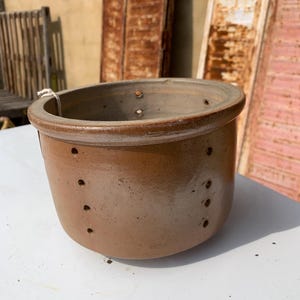 Fransk ostform Vintage stengods