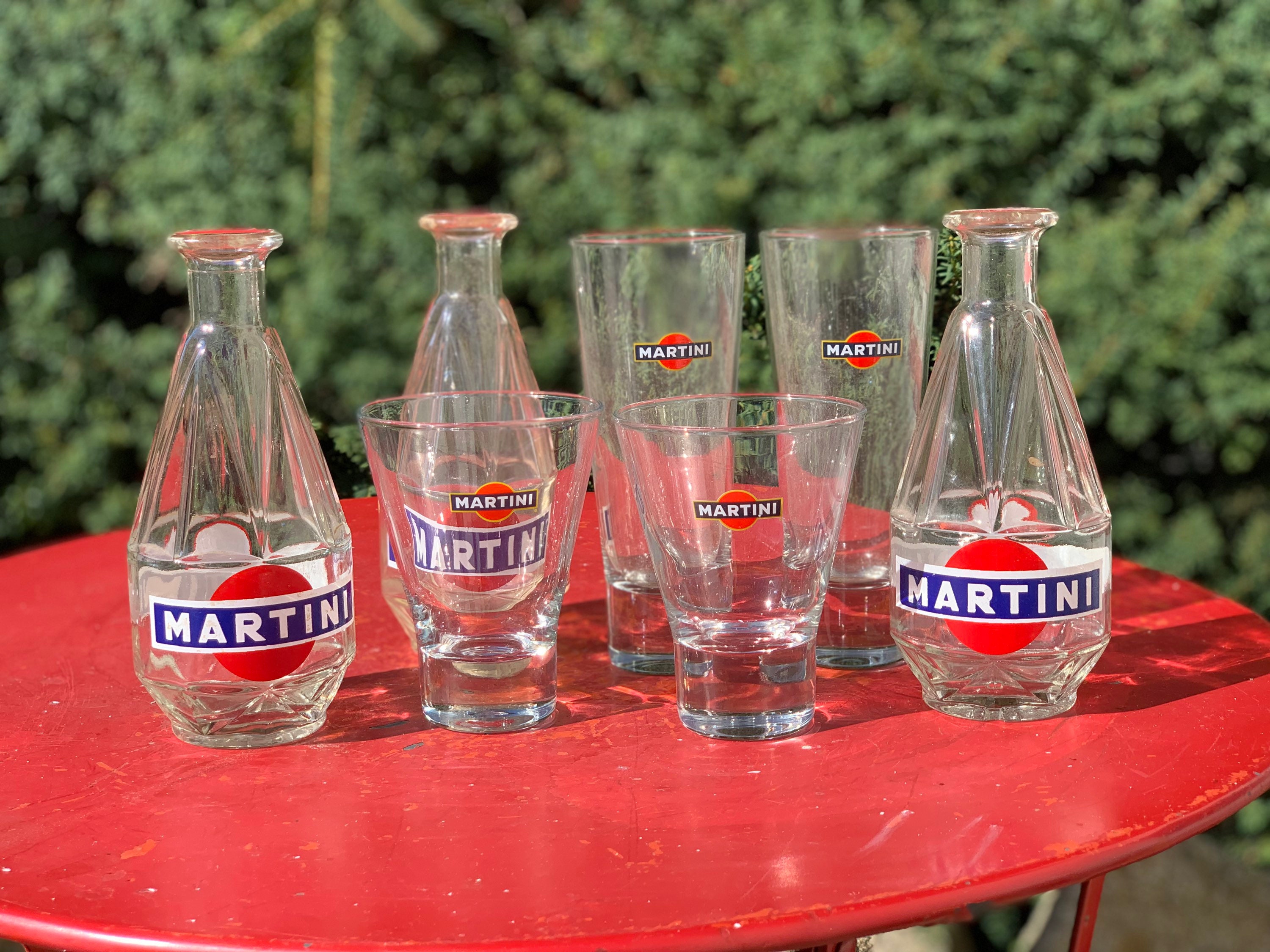 French Martini Water Carafe Glass Carafe French Cuisine Bar Etsy UK