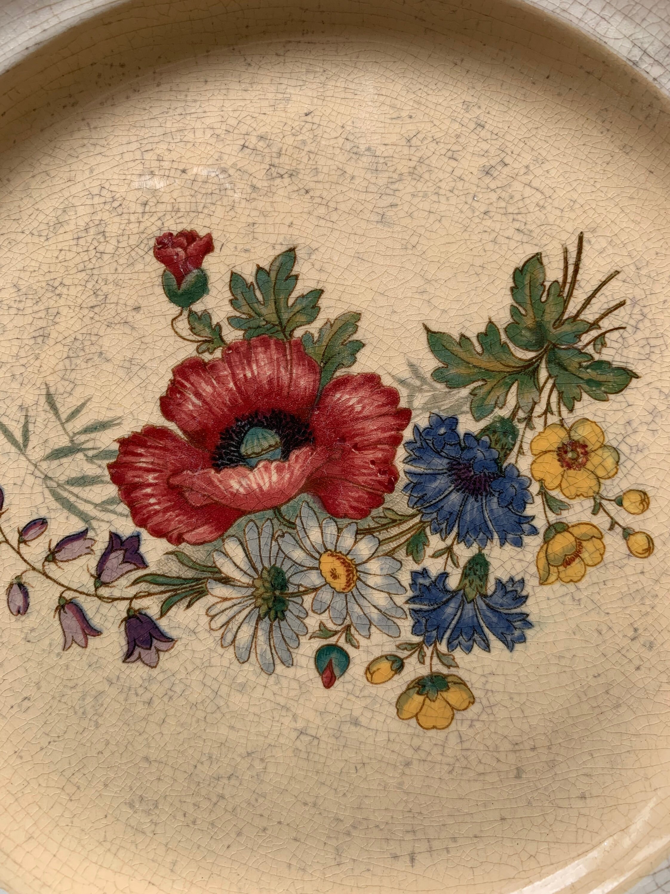 Gien Porcelain French Plate Floral Plate French Decor - Etsy