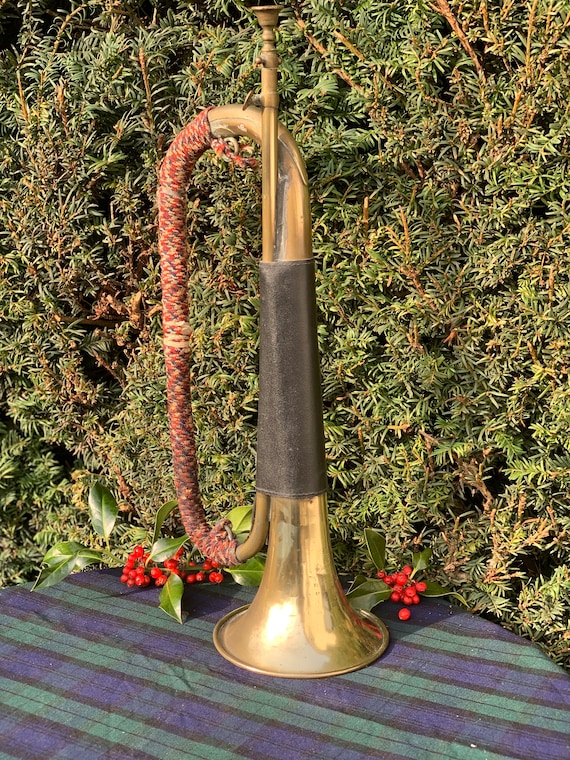 Antique French Trumpet Bugle CLAIRON French Brass Instrument