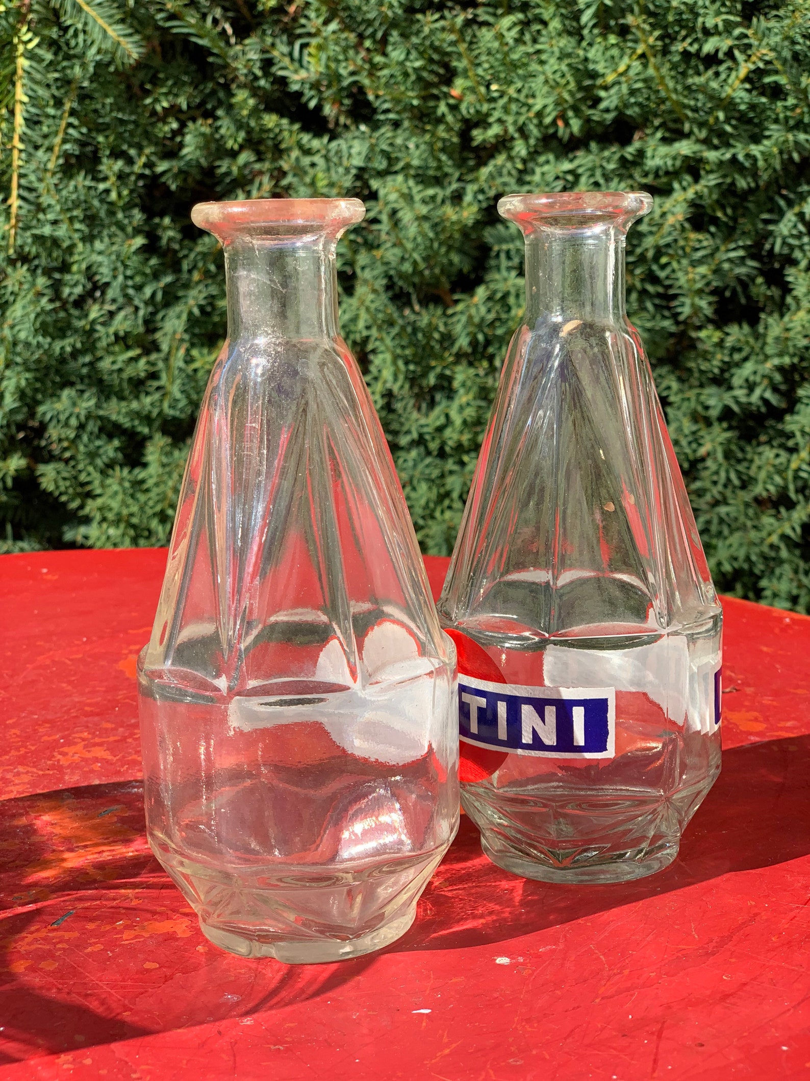 French Martini Water Carafe Glass Carafe French Cuisine Bar Etsy UK