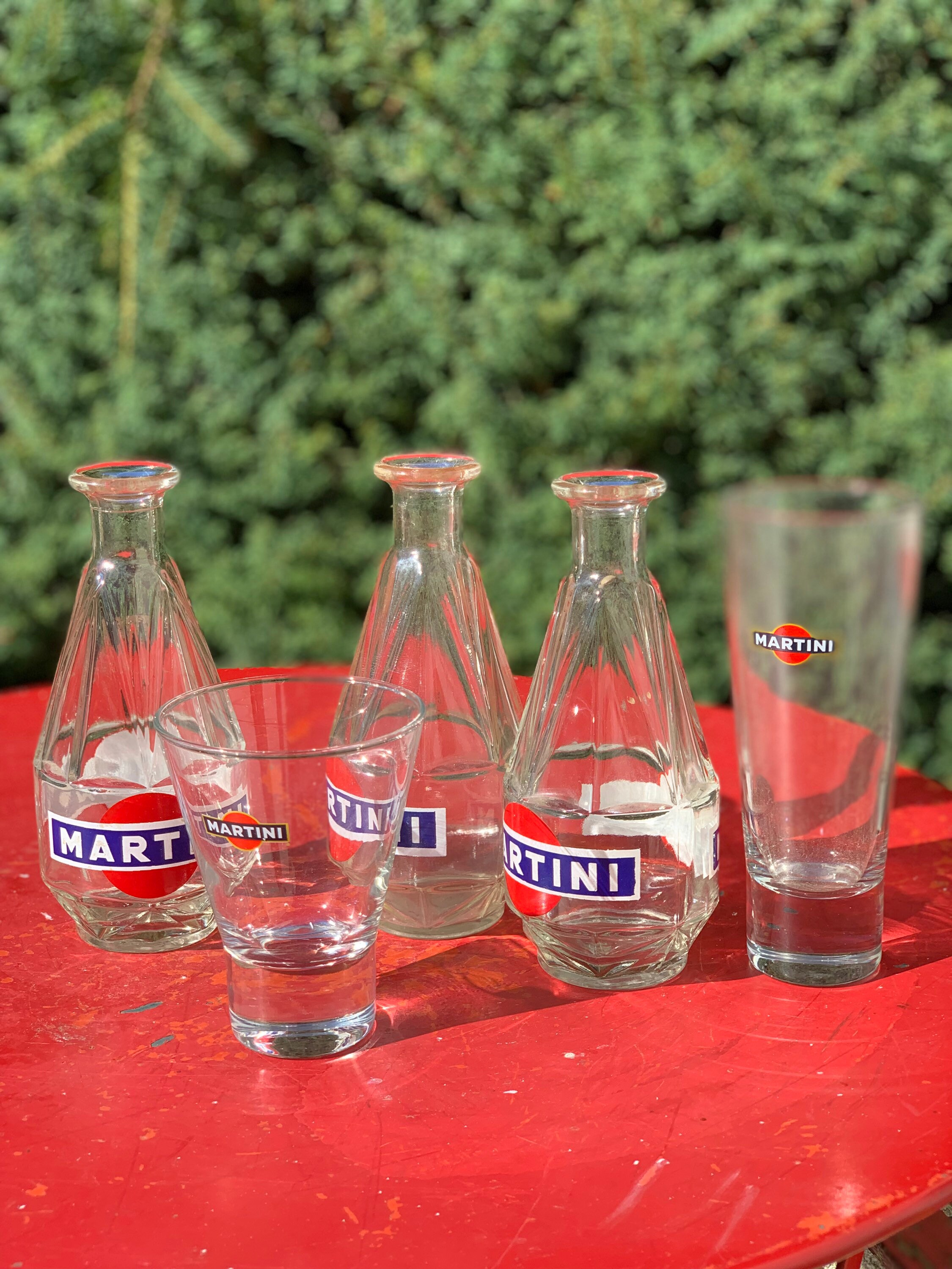 French Martini Water Carafe Glass Carafe French Cuisine Bar Etsy UK