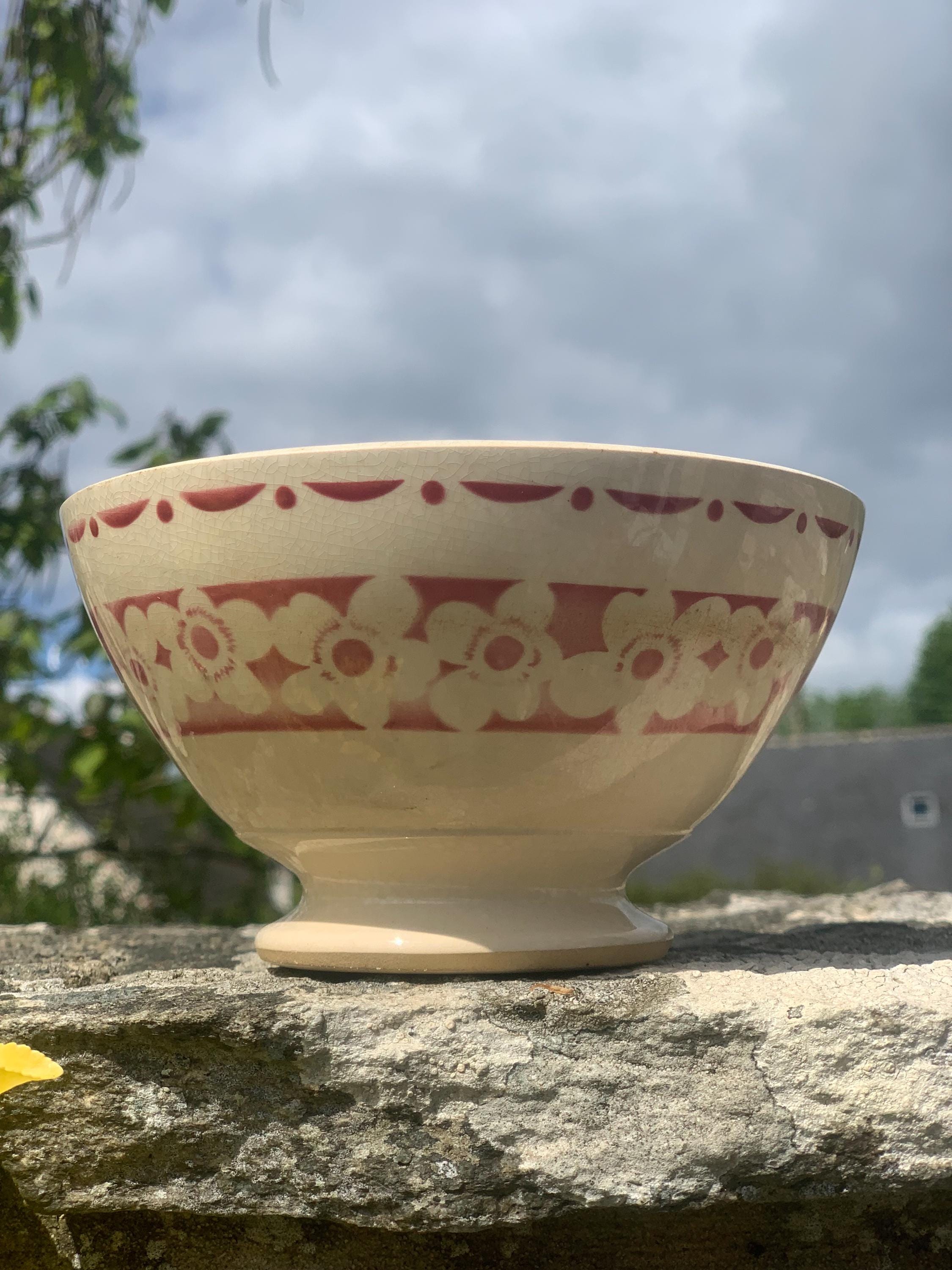 Cafe au Lait Bowl Coffee Cup Bol Sarreguimines