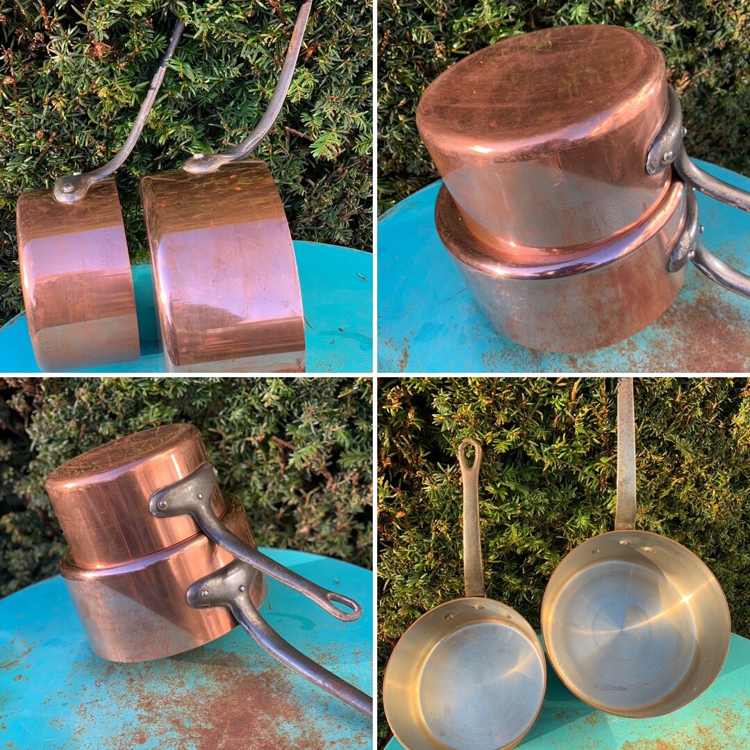 Tournus Copper Saucepan Set Casseroles Cuivre French Cuisine. Etsy UK