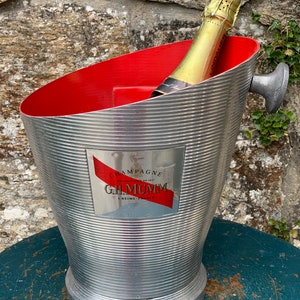 Mumm Champagne Ice Bucket Seau a Champagne Cuisine , Entertaining Drinks party , Celebration