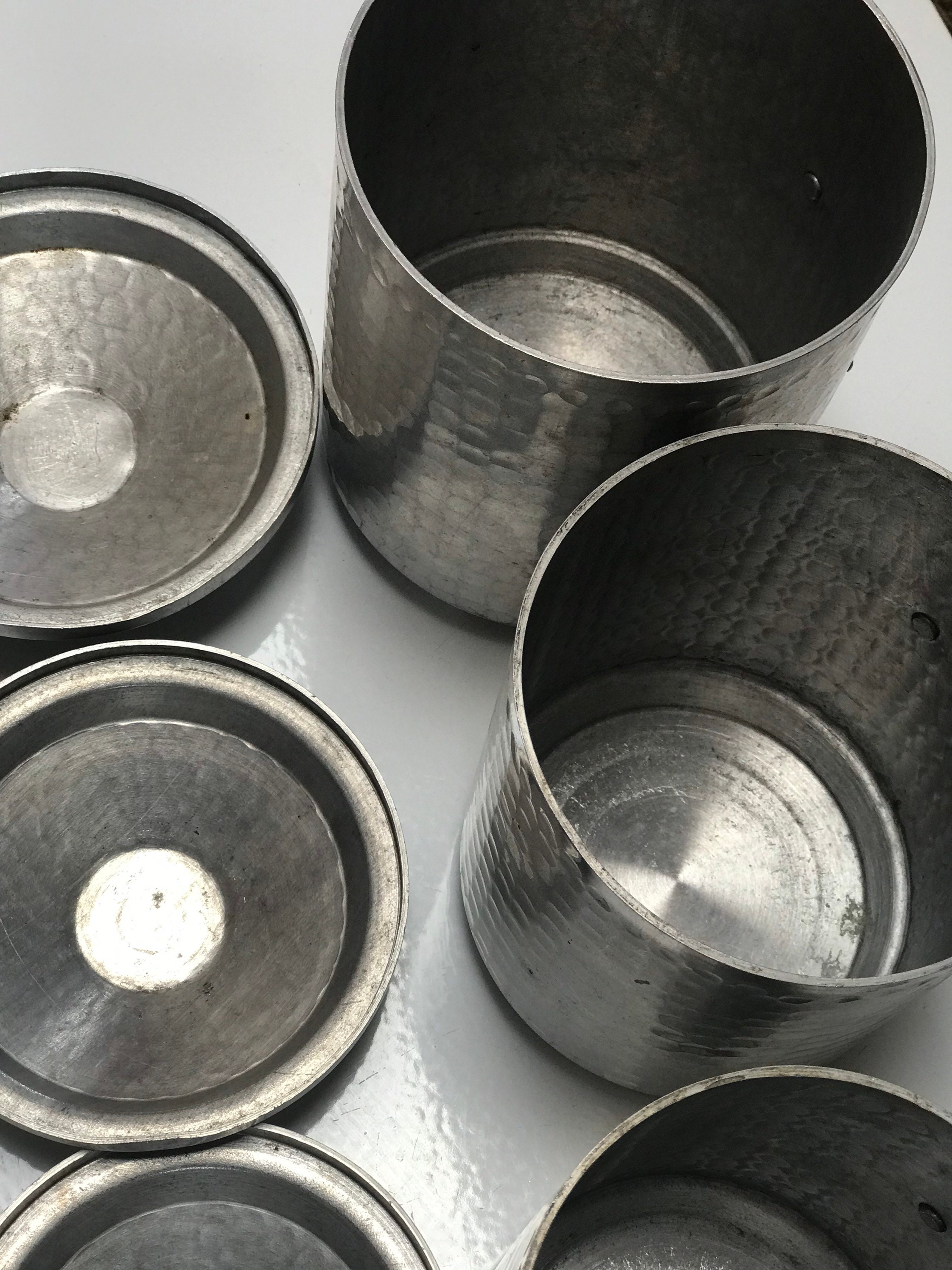Silber Metall FranzösischEr Küchenkanister Set französische | Etsy