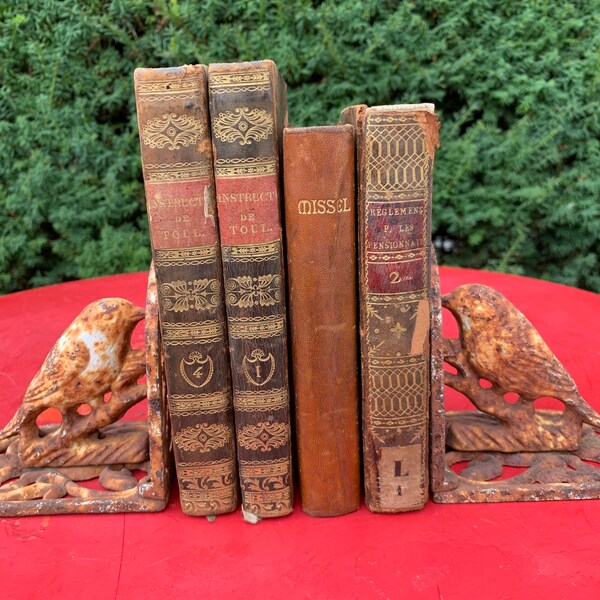 Antique Book Collection Etsy