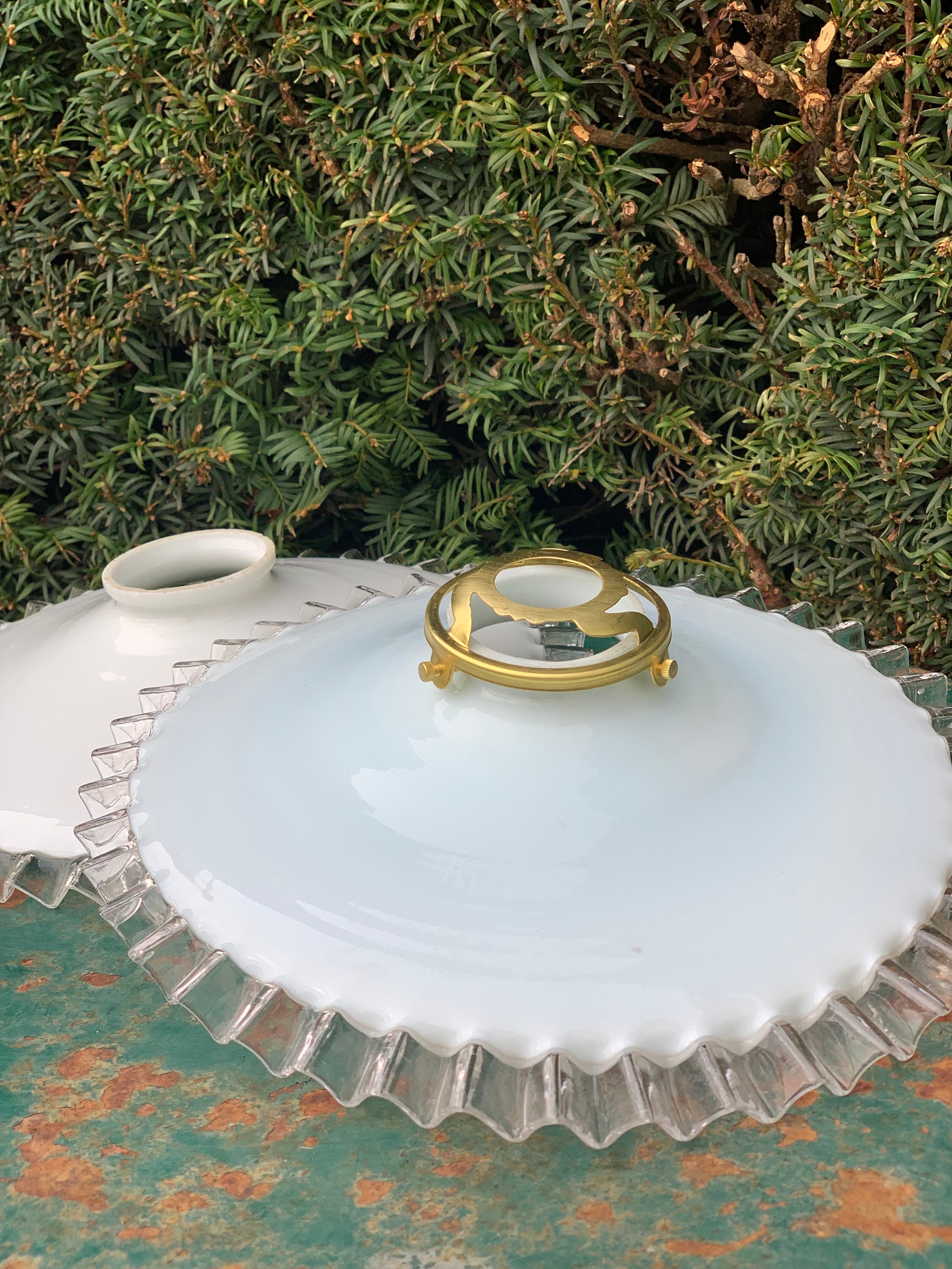 Opaline lamp shade deals