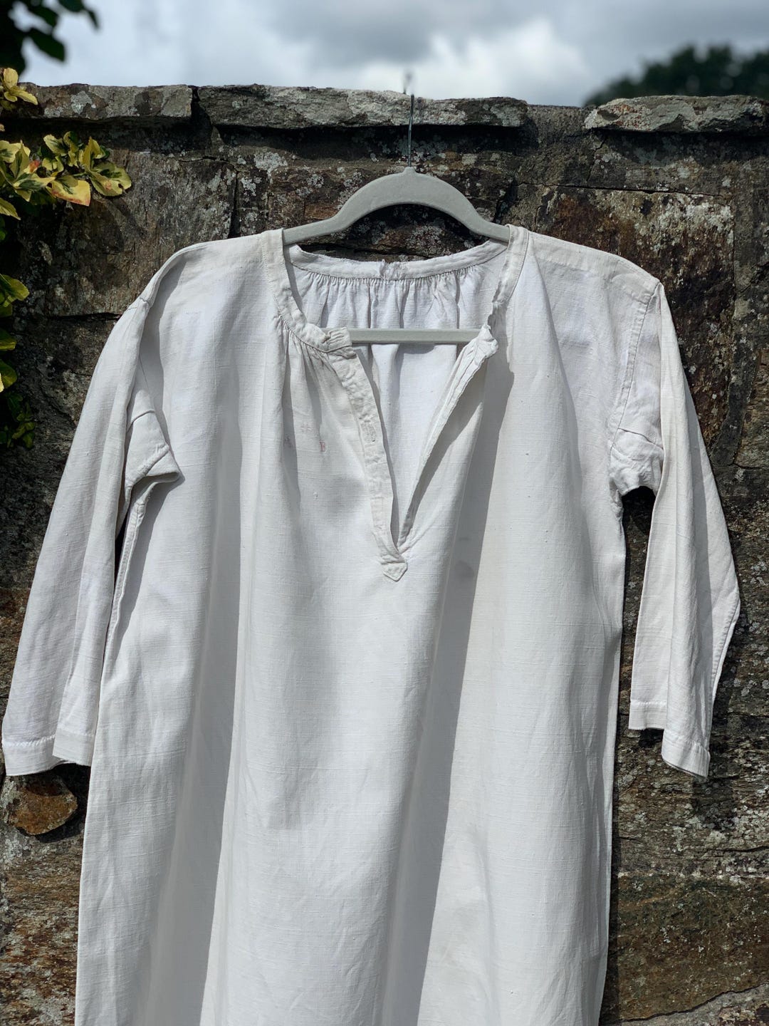 ワンピース 19th French Hemp Linen Farmer's Smock il_1080xN.6327893123_tbu5.jpg